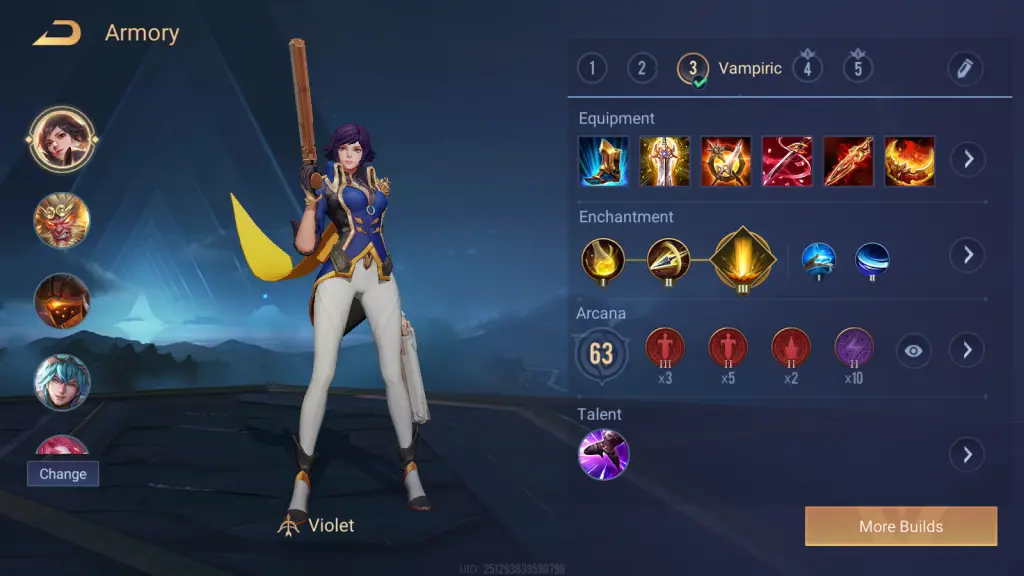Armory in Arena of Valor